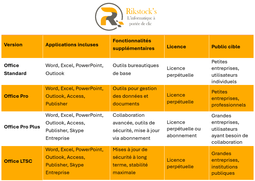 Office 2024 Professionnel Plus (Retail)