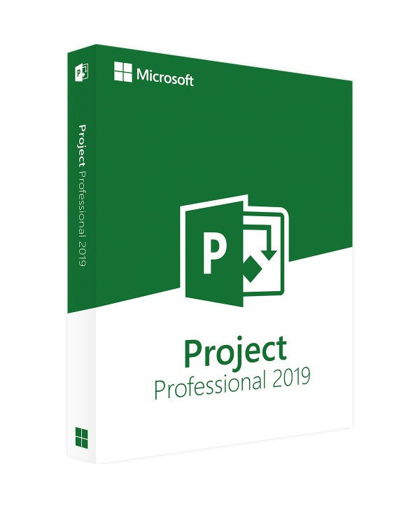 Clé Microsoft Project 2019 Professionnel – Licence officielle à vie – Gestion de projet avancée pour entreprises – Diagrammes de Gantt, plannings, ressources – Activation rapide – Compatible Windows