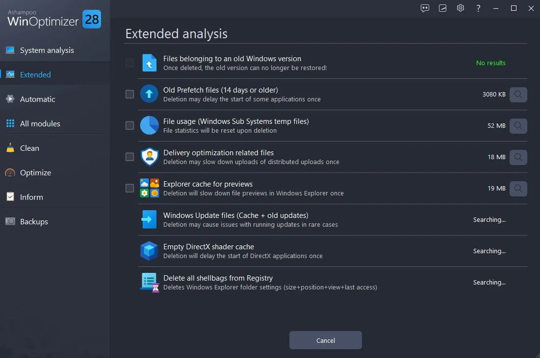Win­Optimizer 28- 1 PC - Licence perpétuelle