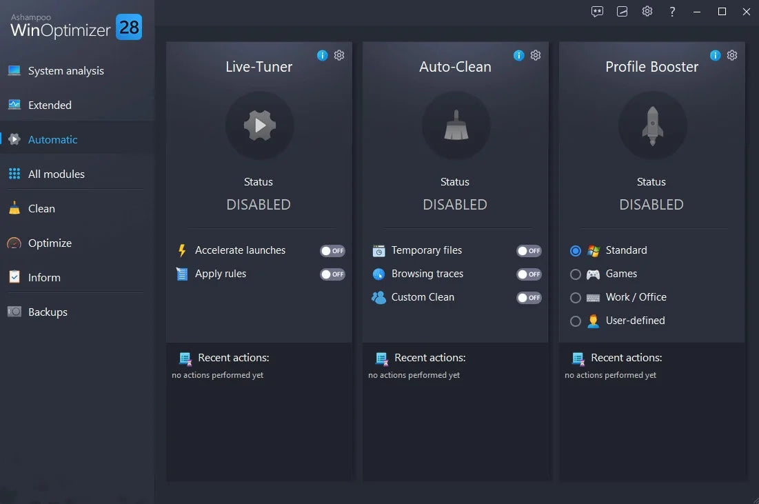 Win­Optimizer 28- 1 PC - Licence perpétuelle
